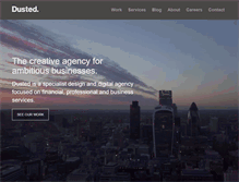 Tablet Screenshot of dusted.com